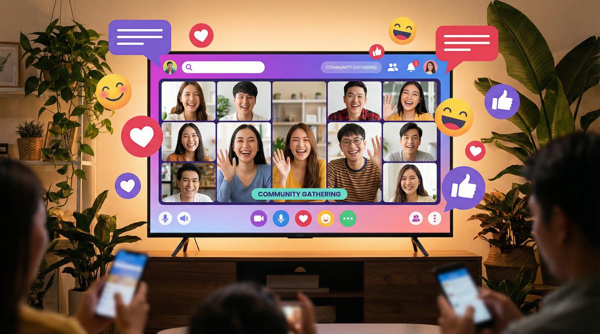 91porn视频社区互动场景